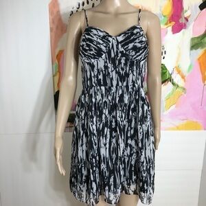 Guess mini dress 90’s retro gauzy tie dye vacation resort M new summer